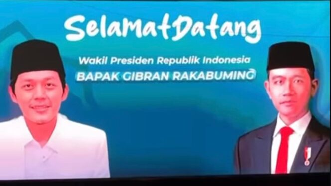 
					Foto: Tangkapan layar saat Wapres Gibran mengunjungi Majelis Taklim Sabilu Taubah (Dok. Instagram/@gibran_rakabuming)