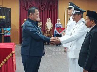 Foto: Kegiatan sumpah jabatan dan pelantikan di Kantor Bupati PPU (Dok: CahayaBorneo/AJI)
