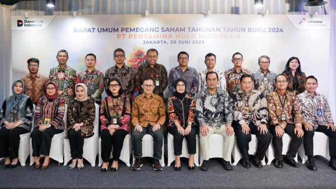 
					Foto: Rapat Umum Pemegang Saham Tahunan (RUPST) PT Pertamina Hulu Indonesia (Dok. PHI)