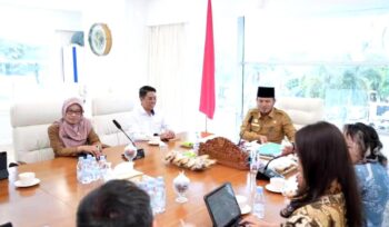 Foto: Audiensi bersama Gubernur Kalimantan Timur, H. Rudy Mas’ud (Dok. Humas Pemprov Kaltim)