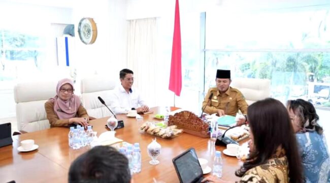 Foto: Audiensi bersama Gubernur Kalimantan Timur, H. Rudy Mas’ud (Dok. Humas Pemprov Kaltim)