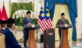 Foto: Kunjungan Perdana Menteri Malaysia, Yang Mulia Dato’ Seri Anwar Ibrahim (Dok. instagram/@presidenrepublikindonesia)
