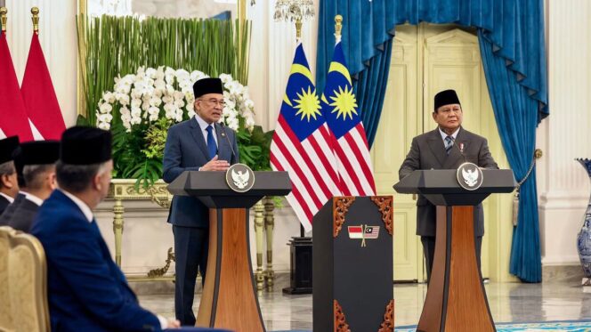 
					Foto: Kunjungan Perdana Menteri Malaysia, Yang Mulia Dato’ Seri Anwar Ibrahim (Dok. instagram/@presidenrepublikindonesia)