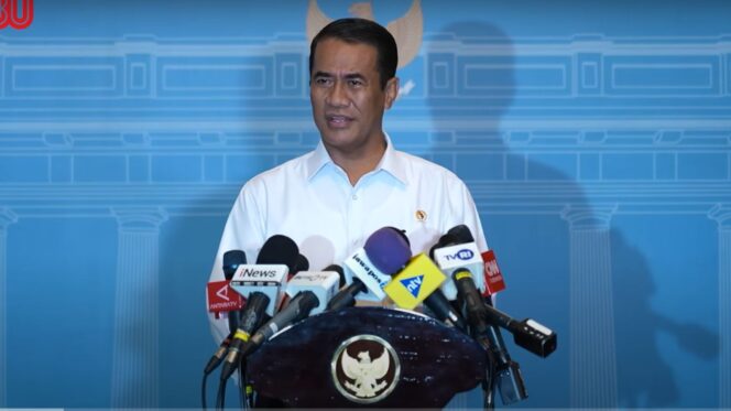 
					Foto: Menteri Pertanian Andi Amran Sulaiman (Dok. youtube/@sekretariatpresiden)