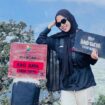 Foto: Baiq Fitri saat di puncak bukit Bao Daya (Dok. Baiq Fitri)