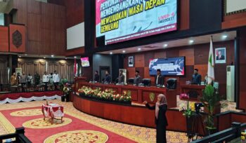 Foto : rapat paripurna membahas RPJMD tahun 2025- 2029, (Dok : istimewa)