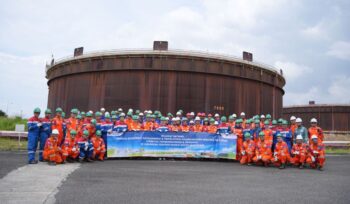 Foto: PT Pertamina Hulu Mahakam (PHM) menerima kunjungan kerja Direktur Pengembangan dan Produksi PT Pertamina Hulu Energi (PHE) yang baru, Mery Luciawaty (Dok. PHM)