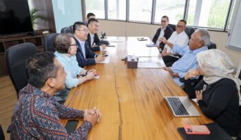 Foto: Otorita IKN menerima kunjungan PT Intiland Development Tbk untuk menindaklanjuti rencana pembangunan 109 unit rumah tapak. (DOK. Humas OIKN)