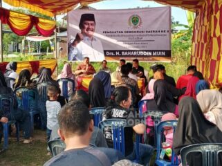 Foto: Reses yang digelar oleh anggota DPRD Provinsi Kaltim, Baharuddin Muin (Dok: CahayaBorneo/AJI)