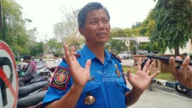 Foto: Kepala Dinas Penanggulangan Kebakaran dan Penyelamatan (DPKP) PPU, Fernando Simanjuntak (Dok: CahayaBorneo/AJI)