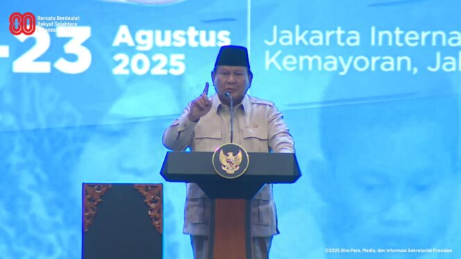 
					Foto: Presiden Republik Indonesia, Prabowo Subianto (Dok. Youtube/@SekretariatPresiden)