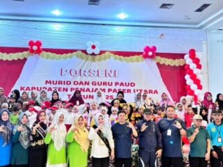 Foto: pembukaan Pekan Olahraga dan Seni (Porseni) Murid dan Guru PPU Tahun 2025 (Dok. Instagram/@disdikporappu)