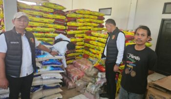 Foto: Satuan Reserse Kriminal (Satreskrim) Polres Penajam Paser Utara (PPU) melakukan penyelidikan terhadap dugaan peredaran beras tanpa izin edar di wilayah Kecamatan Penajam (Dok. Polres PPU)