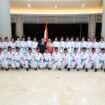 Foto: Pembacaan Ikrar Putra Indonesia oleh Pembina Upacara, Basuki Hadimuljono selaku Kepala Otorita IKN dalam momen pengukuhan Paskibraka Ibu Kota Nusantara (Dok. Humas OIKN)