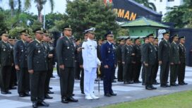 Foto: Upacara Peringatan Hari Ulang Tahun ke-80 Kemerdekaan Republik Indonesia tahun 2025 di Lapangan Upacara Makodam VI/Mulawarman, Balikpapan (Dok. Pendam VI/Mlw)