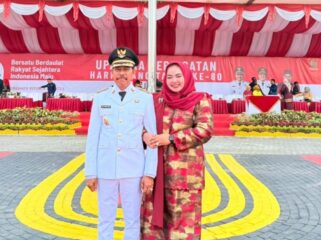 Foto: Wakil Bupati PPU, Abdul Waris Muin dan Istri (Dok. Istimewa)