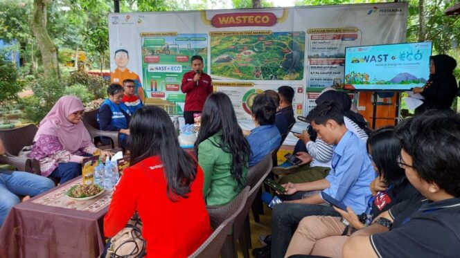 
					Foto: Program CSR Waste to Energy for Community, atau disingkat Wasteco, yang berlokasi di Tempat Pemrosesan Akhir Sampah (TPAS) Manggar, Balikpapan (Dok. PHI)