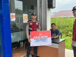 Foto: Polres Penajam Paser Utara secara intensif melaksanakan patroli rutin di sejumlah titik yang dianggap rawan (Dok. Polres PPU)