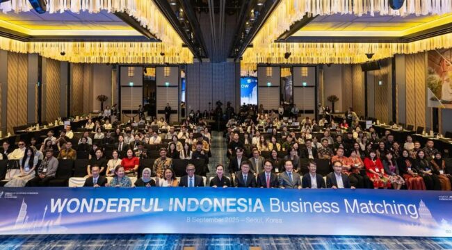 Foto: Kemenpar promosikan Indonesia sebagai destinasi wisata premium bagi wisatawan asal Korea Selatan dalam acara Wonderful Indonesia Business Matching (Dok. Kemenpar RI)