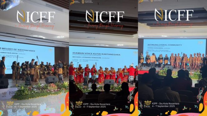 
					Foto: Kolase foto peserta-peserta yang lolos ke babak Grand Prix NICFF 2025 yang dilaksanakan di IKN (Dok. NICFF)