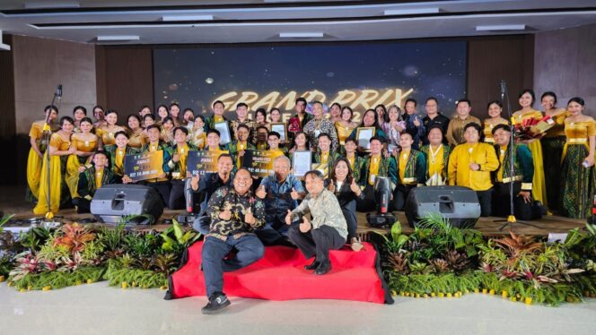 
					Foto: Borneo Cantata Grand Champion NICFF 2025 (Dok. Istimewa)