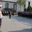 Foto: Pengamanan ketat pada aksi damai yang digelar Aliansi “Ibrahim Tempat Bersatunya Masyarakat” (ITBM) di halaman Kantor Bupati PPU (Dok. Polres PPU)