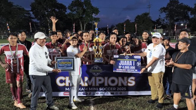 
					Foto: PT Pertamina Hulu Mahakam (PHM) memberikan dukungan penuh terhadap penyelenggaraan Turnamen Mahakam Mini Soccer 2025  (Dok. PHM)