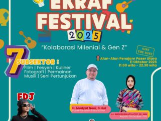Foto : Poster Ekraf Festival 2025 (Dok. Istimewa)