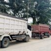 Foto: Truk yang telah diamankan oleh Polres PPU (Dok: CahayaBorneo/AJI)