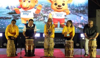 Foto : kegiatan festival kolaborasi milenial dan Gen Z 2025 yang diselenggarakan oleh Ekraf PPU, (Dok: CahayaBorneo/AJI)