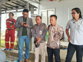 Foto : Sidak Komisi l DPRD PPU ditempat lokasi, (Dok : CahayaBorneo/AJI).