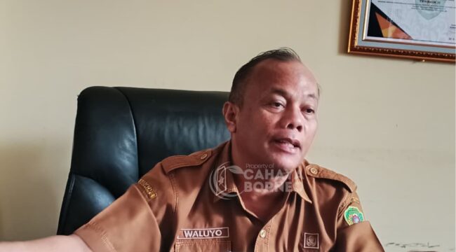 Foto: Kepala Dinas Disdukcapil PPU, Waluyo (Dok. CahayaBorneo/AJI)