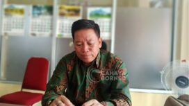 Foto : Kepala Bidang PAUD dan Pendidikan non-Formal Disdikpora PPU, Durajat atau penerima manfaat dari program MBG, (Dok : CahayaBorneo/AJI).