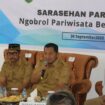 Foto: Suasana dialog terbuka antara Bupati PPU, Mudyat Noor, dengan para pelaku pariwisata dan Pokdarwis dalam rangka pengembangan destinasi wisata di Kabupaten Penajam Paser Utara. (Dok. Humas PPU)