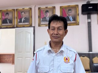 Foto: Ketua Komite Olahraga Nasional Indonesia (KONI) Kabupaten Penajam Paser Utara (PPU), Arpan (Dok. CahayaBorneo/DMS)