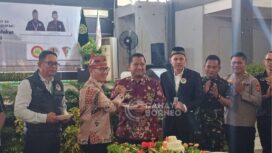 Foto: HUT Gepak ke-24 yang dilaksanakan di Gedung Graha dan dihadiri langsung oleh Bupati PPU, Mudyat Noor. (Dok: CahayaBorneo/AJI)