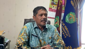 
Foto : Kepala Distan PPU, Andi Trasodiharto, saat ditemui di Kantornya, (Dok : CahayaBorneo/AJI).