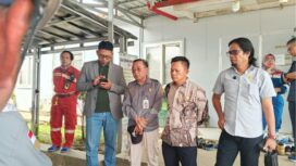 Foto: Ketua Komisi I DPRD PPU, Ishaq Rahman, saat berada di Refinery Development Master Plan (RDMP) Lawe-Lawe. (Dok: CahayaBorneo/AJI)