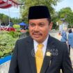 Foto: Anggota DPRD PPU, Andi Muhammad Yusuf, saat peringatan Hari Pahlawan Nasional di Halaman Kantor Bupati PPU. (Dok: CahayaBorneo/AJI)