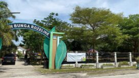 Foto: Taman Rozeline yang berlokasi di Kelurahan Nipah-Nipah, Kecamatan Penajam, Kabupaten PPU. (Dok: CahayaBorneo/AJI)