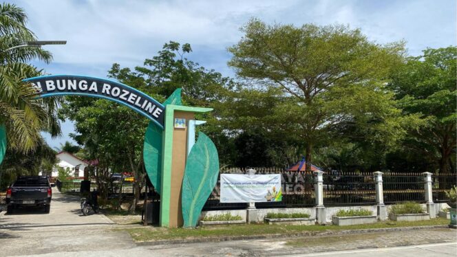 
					Foto: Taman Rozeline yang berlokasi di Kelurahan Nipah-Nipah, Kecamatan Penajam, Kabupaten PPU. (Dok: CahayaBorneo/AJI)
