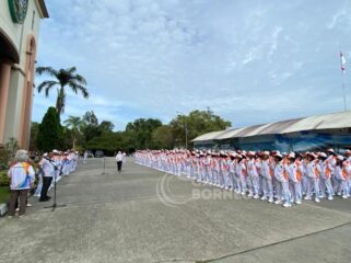 Foto: Pelepasan kontingen atlet PPU dalam Popda XVII tahun 2025 (Dok: CahayaBorneo/AJI).