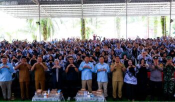 Foto: Para guru mengikuti kegiatan sosialisasi pendidikan IKN yang menekankan pembentukan karakter dan kompetensi masa depan.