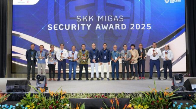 Foto: PHI Raih 4 Penghargaan SKK Migas Security Award 2025 untuk Keamanan Hulu Migas (Dok. PHI)