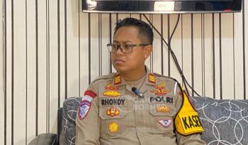 Foto: Kasat Lantas Polres PPU, Rhondy Hermawan (Dok: CahayaBorneo/AJI)