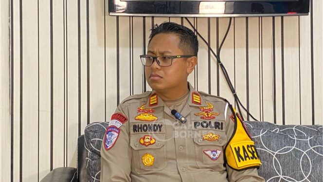 
					Foto: Kasat Lantas Polres PPU, Rhondy Hermawan (Dok: CahayaBorneo/AJI)