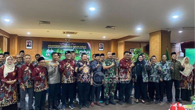 
					Foto: Pelantikan KAHMI PPU yang dilaksanakan di Aula Lantai I Pemkab PPU (Dok: CahayaBorneo/AJI).