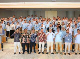 Foto: Otorita IKN menyelenggarakan Sosialisasi Sistem Pemerintahan Berbasis Elektronik (SPBE) di Auditorium Kantor Otorita IKN (10/12/2025). (Dok. Humas OIKN)