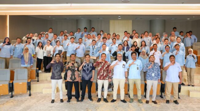 Foto: Otorita IKN menyelenggarakan Sosialisasi Sistem Pemerintahan Berbasis Elektronik (SPBE) di Auditorium Kantor Otorita IKN (10/12/2025). (Dok. Humas OIKN)