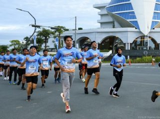 Diikuti oleh ratusan peserta, Nusantara QRIS Run 5K sukses diselenggarakan di KIPP Nusantara, pada Minggu (8/2/2026). (DOK. OIKN)